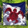 Tribal Turtle Polynesian Premium Quilt A02  Quilt